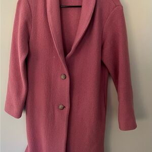 Wilfred Pink Pea Coat